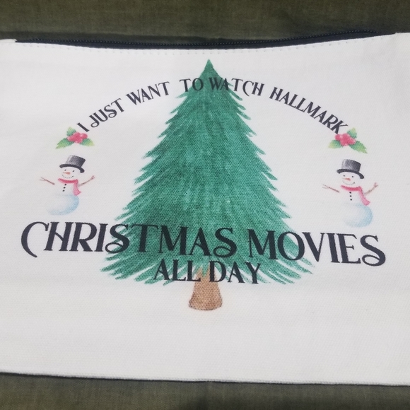 Christmas Cosmetic Travel Bag - Picture 2 of 9